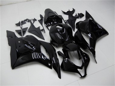 2009-2012 Honda CBR600RR Motorcycle Fairing Kits - Glossy Black Canada Websites