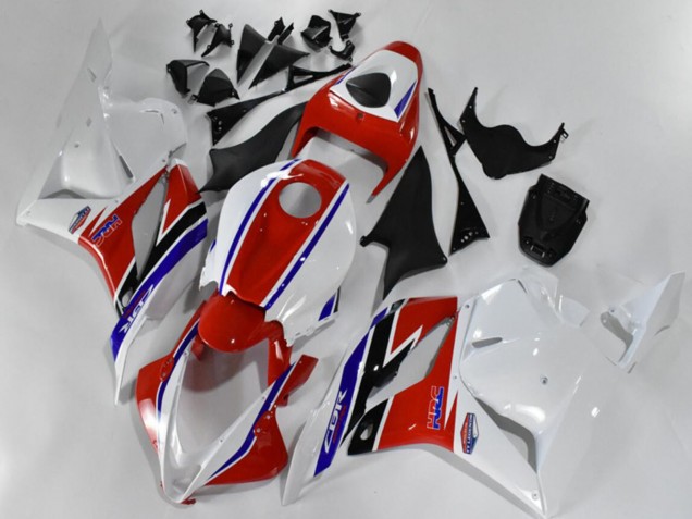 2009-2012 Honda CBR600RR Motorcycle Fairing Kits - White Red Blue Canada Websites