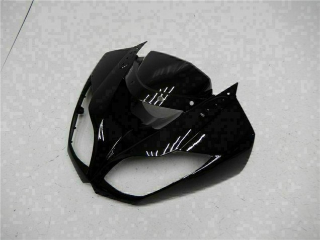 2009-2012 Kawasaki ZX6R Motorcycle Fairings - Glossy Black Gold Ninja Canada Websites