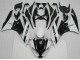 2009-2012 Kawasaki ZX6R Motorcycle Fairings - Glossy Black White Canada Websites