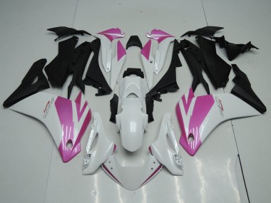 2011-2015 Honda CBR250RR Motorcycle Fairings - White Pink Matte Black Canada Websites