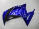 2013-2017 Kawasaki Ninja 300 EX300R Motorcycle Fairings - Blue Black White Flame Canada Websites