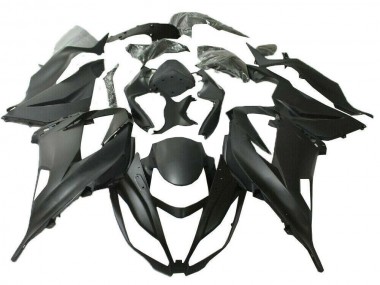 2013-2018 Kawasaki ZX6R Motorcycle Fairing Kits - Matte Black Canada Websites