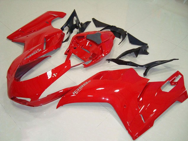 2007-2014 Ducati 1098 Motorcycle Fairing Kits - Red Canada Websites