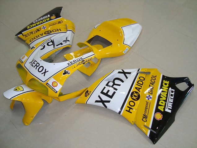 1993-2005 Ducati 748 916 996 996S Motorcycle Fairings - White Yellow Glossy Black Xerox Canada Websites
