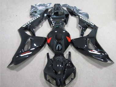 2006-2007 Honda CBR1000RR Motorcycle Fairings - Glossy Black Red Canada Websites