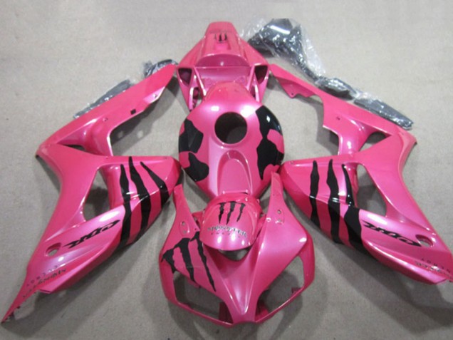 2006-2007 Honda CBR1000RR Motorcycle Fairings - Pink Black Monster Canada Websites