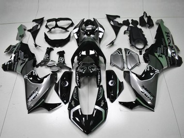 2017-2023 Honda CBR1000RR Motorcycle Fairings - Silver Glossy Black HRC Canada Websites