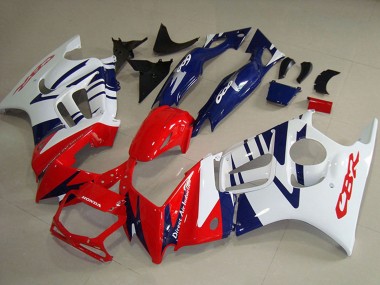 1995-1996 Honda CBR600 F3 Motorcycle Fairings - White Red Blue Canada Websites