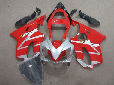 2001-2003 Honda CBR600 F4i Bike Fairings - Silver Red Canada Websites