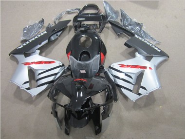 2005-2006 Honda CBR600RR Motorcycle Fairings - Glossy Black Silver Red Canada Websites