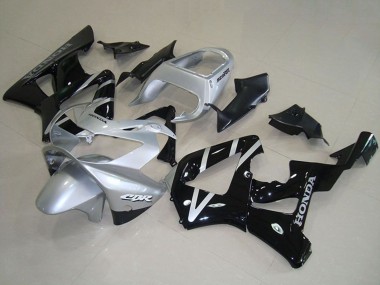 2000-2001 Honda CBR900RR 929 Motorcycle Fairings - Silver Glossy Black Canada Websites