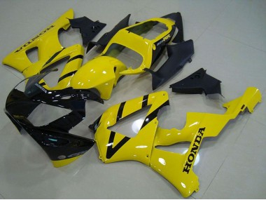 2000-2001 Honda CBR900RR 929 Motorcycle Fairing - Yellow Glossy Black Canada Websites