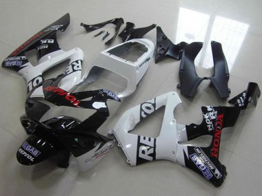 2000-2001 Honda CBR900RR 929 Motorcycle Fairings - White Glossy Black Red Repsol Canada Websites