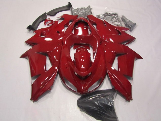 2006-2007 Kawasaki ZX10R Motorcycle Fairings - Red Canada Websites