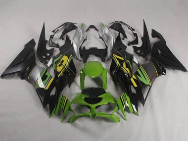 2019-2022 Kawasaki ZX6R Motorcycle Fairings - Green Yellow Silver Matte Black Canada Websites