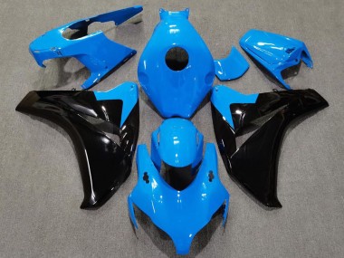 2008-2011 Honda CBR1000RR Motorcycle Fairings - Baby Blue Glossy Black Canada Websites