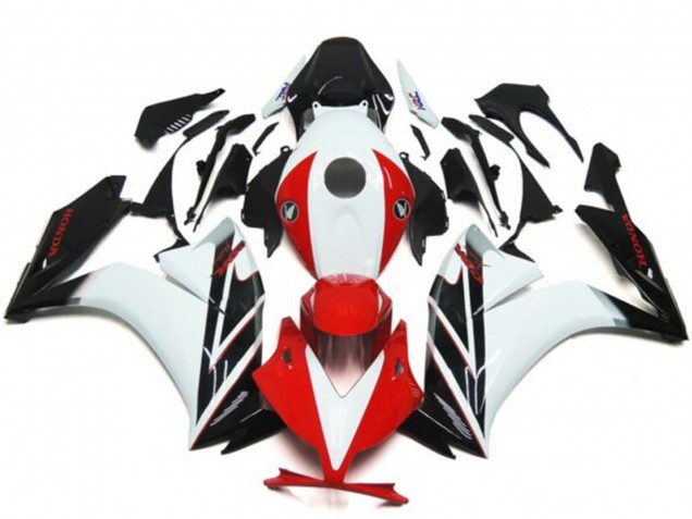 2012-2016 Honda CBR1000RR Motorcycle Fairings - White Red Glossy Black Canada Websites