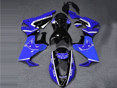 2017-2023 Honda CBR1000RR Motorcycle Fairings - Blue White Glossy Black Bull Canada Websites
