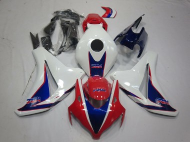 2008-2011 Honda CBR1000RR Motorcycle Fairings - White Red Blue HRC Style Canada Websites