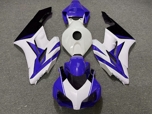 2004-2005 Honda CBR1000RR Motorcycle Fairings - White Blue Glossy Black Canada Websites