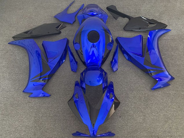 2012-2016 Honda CBR1000RR Motorcycle Fairing Kits - Blue Glossy Black Canada Websites