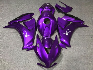 2012-2016 Honda CBR1000RR Motorcycle Fairings - Deep Purple Glossy Black Canada Websites