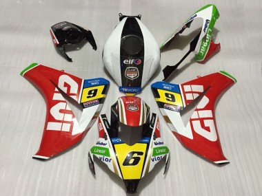 2008-2011 Honda CBR1000RR Motorcycle Fairings - White Red Yellow Green Black Givi 6 Canada Websites