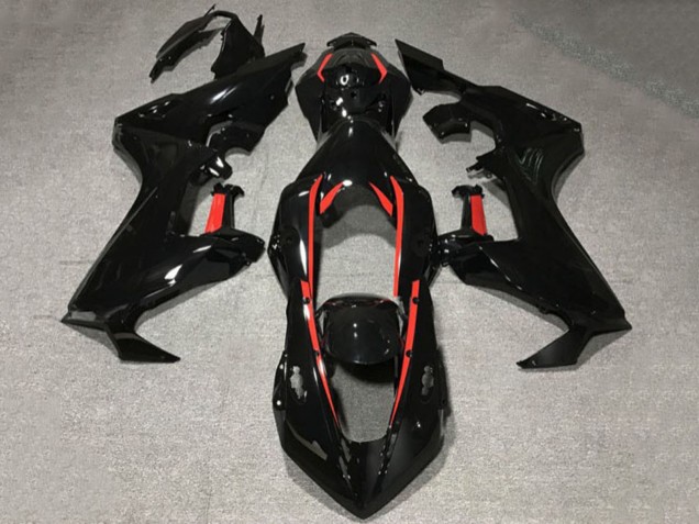 2017-2023 Honda CBR1000RR Motorcycle Fairings - Glossy Black with Red Lining Canada Websites