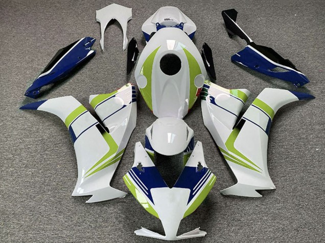 2012-2016 Honda CBR1000RR Motorcycle Fairings - White Green Blue Canada Websites