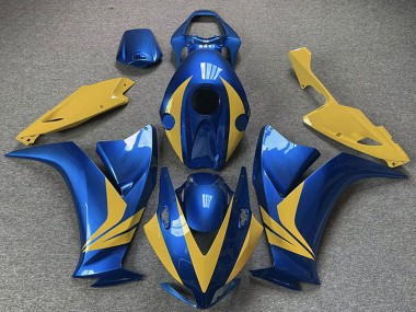 2012-2016 Honda CBR1000RR Motorcycle Fairings - Blue Yellow Canada Websites