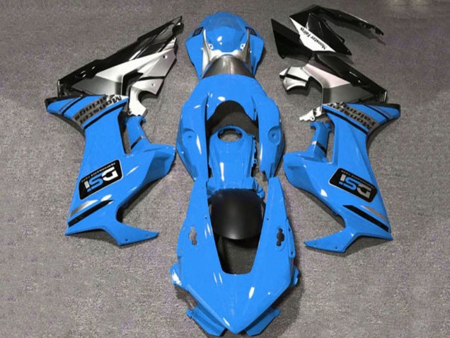 2017-2023 Honda CBR1000RR Motorcycle Fairings - Blue White Silver Glossy Black DSI Canada Websites