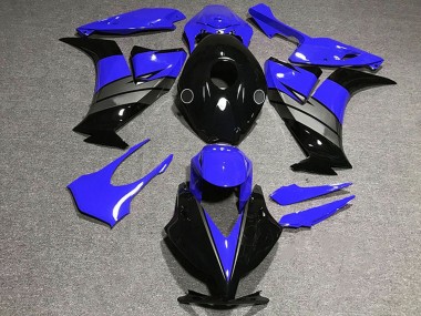 2012-2016 Honda CBR1000RR Motorcycle Fairings - Blue Grey Glossy Black Canada Websites