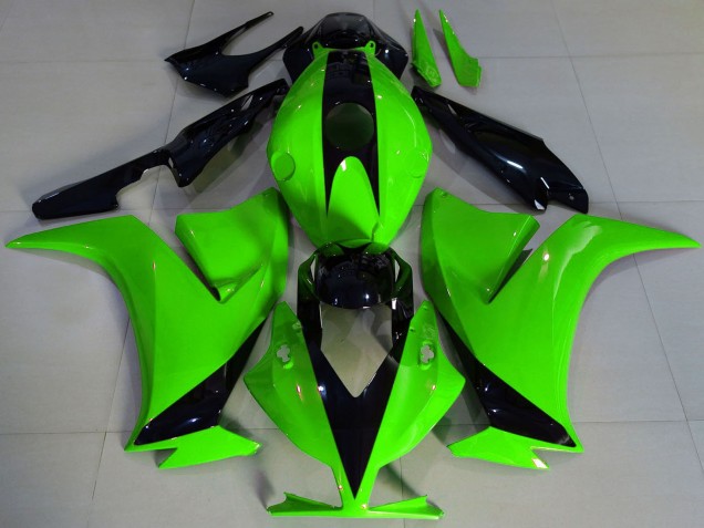 2012-2016 Honda CBR1000RR Motorcycle Fairings - Green Glossy Black Canada Websites