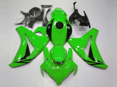 2008-2011 Honda CBR1000RR Motorcycle Fairings - Green Glossy Black OEM Style Canada Websites