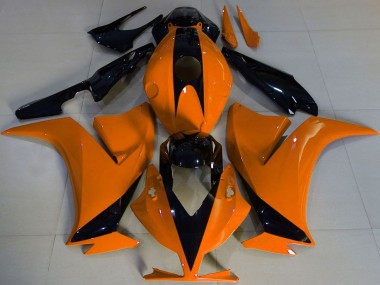 2012-2016 Honda CBR1000RR Motorcycle Fairings - Orange Glossy Black Canada Websites
