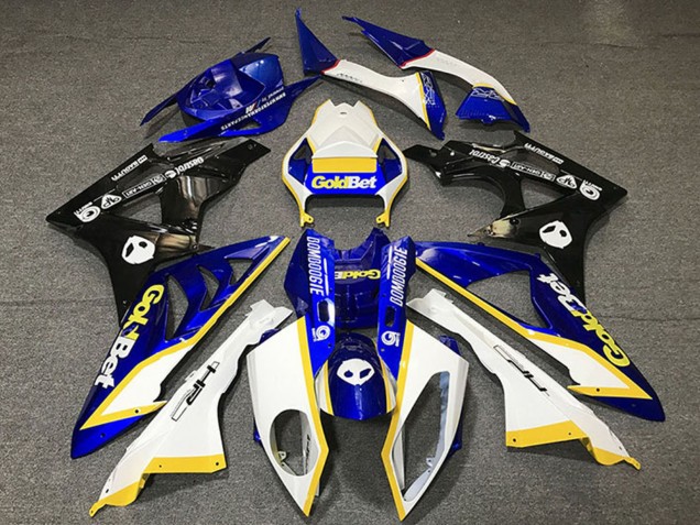 2012-2016 Honda CBR1000RR Motorcycle Fairings - White Blue Yellow Glossy Black GoldBet Canada Websites