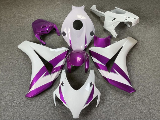 2008-2011 Honda CBR1000RR Motorcycle Fairings - White Purple Canada Websites