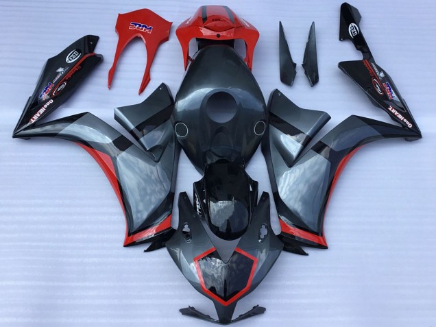 2012-2016 Honda CBR1000RR Motorcycle Fairings - Grey Red Glossy Black Racing Style Canada Websites