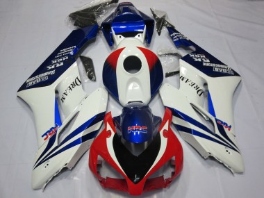 2004-2005 Honda CBR1000RR Motorcycle Fairings - White Blue Red HRC OEM Style Dream Canada Websites