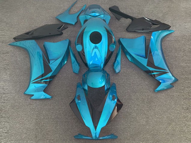 2012-2016 Honda CBR1000RR Motorcycle Fairings - Light Blue Glossy Black Style Canada Websites