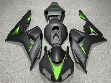 2006-2007 Honda CBR1000RR Motorcycle Fairings - Matte Black Green Canada Websites