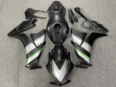 2012-2016 Honda CBR1000RR Motorcycle Fairings - Silver Green Matte Black Canada Websites