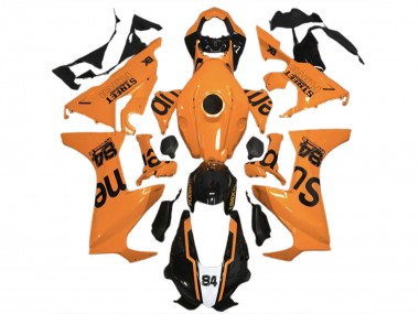 2017-2023 Honda CBR1000RR Motorcycle Fairings - Orange Glossy Black Street Flava Canada Websites