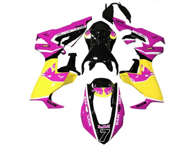 2017-2023 Honda CBR1000RR Motorcycle Fairings - Pink Yellow Glossy Black Red Bull Canada Websites