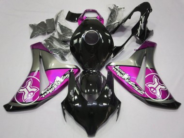 2008-2011 Honda CBR1000RR Motorcycle Fairings - Grey Pink Glossy Black Canada Websites