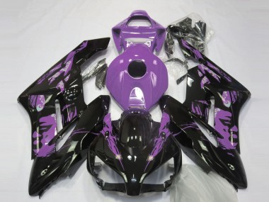 2004-2005 Honda CBR1000RR Motorcycle Fairings - Light Purple Glossy Black Le Mis Canada Websites