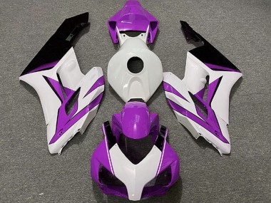 2004-2005 Honda CBR1000RR Motorcycle Fairings - White Purple Glossy Black Canada Websites
