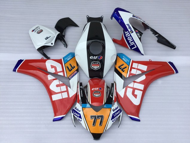 2008-2011 Honda CBR1000RR Motorcycle Fairings - White Red Blue Orange Black Elf Givi 77 Canada Websites