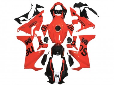 2017-2023 Honda CBR1000RR Motorcycle Fairings - Red Glossy Black Street Flava Canada Websites
